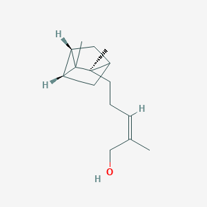 molecular formula C15H24O B229018 α-檀香醇 CAS No. 115-71-9