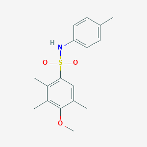 4-methoxy-2,3,5-trimethyl-N-(4-methylphenyl)benzenesulfonamide