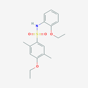 4-ethoxy-N-(2-ethoxyphenyl)-2,5-dimethylbenzenesulfonamide