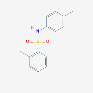 molecular formula C15H17NO2S B229142 2,4-dimethyl-N-(4-methylphenyl)benzenesulfonamide 