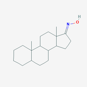molecular formula C4H8HgO2 B229148 5alpha-Androstan-17-one, oxime CAS No. 1035-62-7