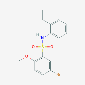 5-bromo-N-(2-ethylphenyl)-2-methoxybenzenesulfonamide