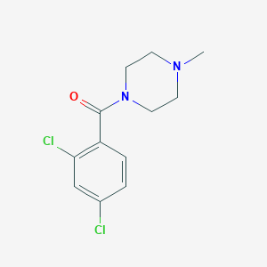 molecular formula C12H14Cl2N2O B229203 1-(2,4-Dichlorobenzoyl)-4-methylpiperazine 