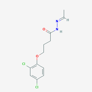 molecular formula C12H14Cl2N2O2 B229235 4-(2,4-dichlorophenoxy)-N'-ethylidenebutanohydrazide 