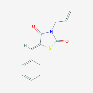 molecular formula C13H11NO2S B229280 3-Allyl-5-benzylidene-1,3-thiazolidine-2,4-dione 