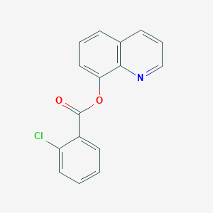 Quinolin-8-yl 2-chlorobenzoate