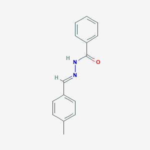 molecular formula C15H14N2O B229304 n'-(4-Methylbenzylidene)benzohydrazide 