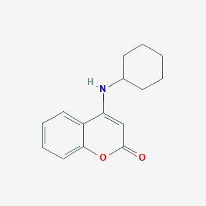 molecular formula C15H17NO2 B229318 4-(cyclohexylamino)-2H-chromen-2-one 