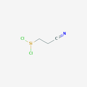 Propanenitrile, 3-(dichlorosilyl)-