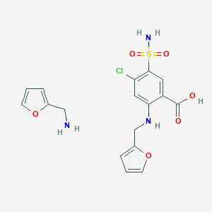 molecular formula C12H10ClN2O5S<br>C12H11ClN2O5S B022938 4-Cfmsa CAS No. 106391-48-4