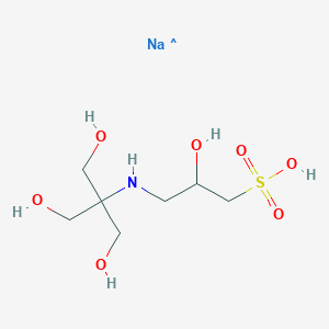 molecular formula C7H16NNaO7S B022939 3-((1,3-二羟基-2-(羟甲基)丙烷-2-基)氨基)-2-羟基丙烷-1-磺酸钠 CAS No. 105140-25-8