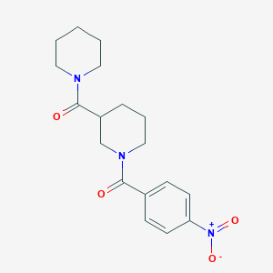 1-(4-Nitrobenzoyl)-3-(1-piperidinylcarbonyl)piperidine