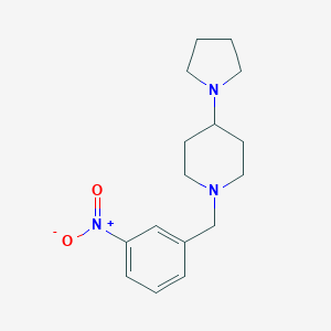 1-(3-Nitrobenzyl)-4-(pyrrolidin-1-yl)piperidine
