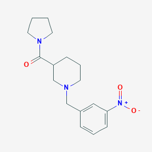 [1-(3-Nitrobenzyl)piperidin-3-yl](pyrrolidin-1-yl)methanone