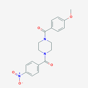 molecular formula C19H19N3O5 B229505 1-氯丙烷-2-胺盐酸盐 CAS No. 5968-21-8