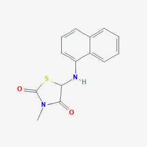 3-Methyl-5-(naphthalen-1-ylamino)-1,3-thiazolidine-2,4-dione