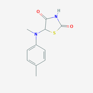 5-(4-dimethylanilino)-1,3-thiazolidine-2,4-dione