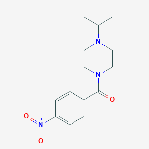 (4-Nitrophenyl)[4-(propan-2-yl)piperazin-1-yl]methanone