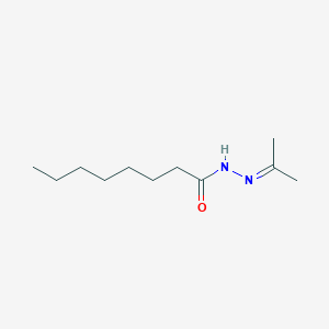 molecular formula C11H22N2O B229621 1-Octanoyl-2-isopropylidenehydrazine 