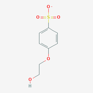 molecular formula C8H9O5S- B229680 4-(2-Hydroxyethoxy)benzenesulfonate 