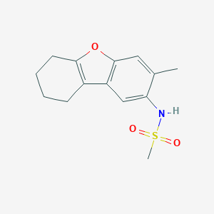 N-(3-methyl-6,7,8,9-tetrahydrodibenzo[b,d]furan-2-yl)methanesulfonamide