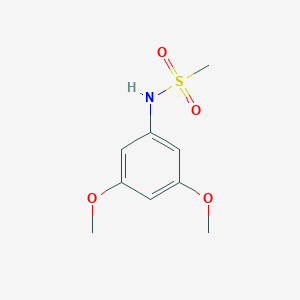 molecular formula C9H13NO4S B229735 N-(3,5-dimethoxyphenyl)methanesulfonamide 