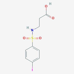 N-[(4-iodophenyl)sulfonyl]-beta-alanine