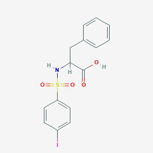 N-[(4-iodophenyl)sulfonyl]phenylalanine