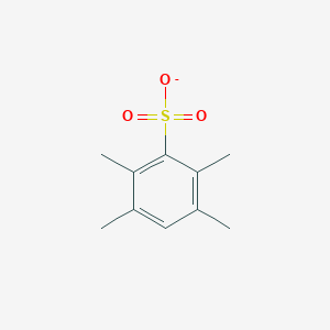 molecular formula C10H13O3S- B229772 2,3,5,6-Tetramethylbenzenesulfonate 