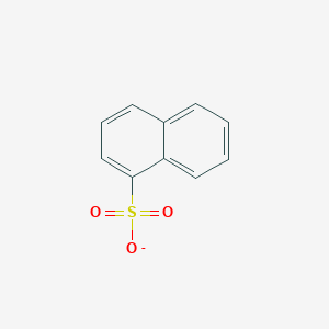 molecular formula C10H7O3S- B229774 Naphthalene-1-sulfonate 