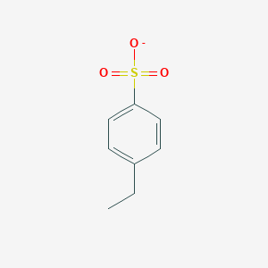 molecular formula C8H9O3S- B229782 4-Ethylbenzenesulfonate 