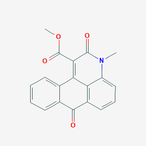 methyl 3-methyl-2,7-dioxo-2,7-dihydro-3H-naphtho[1,2,3-de]quinoline-1-carboxylate