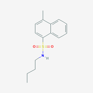 N-butyl-4-methylnaphthalene-1-sulfonamide