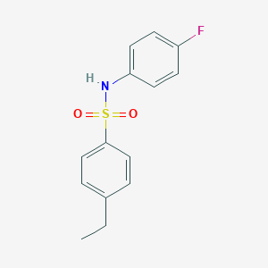 4-ethyl-N-(4-fluorophenyl)benzenesulfonamide