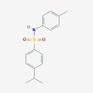 molecular formula C16H19NO2S B229843 4-isopropyl-N-(4-methylphenyl)benzenesulfonamide 