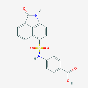 4-(1-Methyl-2-oxo-1,2-dihydro-benzo[cd]indole-6-sulfonylamino)-benzoic acid