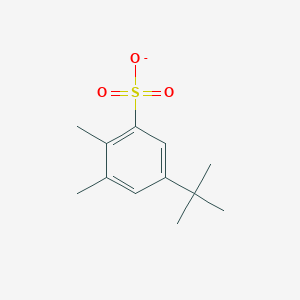 molecular formula C12H17O3S- B229849 5-Tert-butyl-2,3-dimethylbenzenesulfonate 