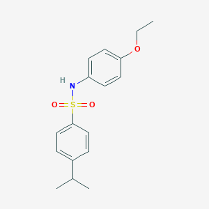 N-(4-ETHOXYPHENYL)-4-(PROPAN-2-YL)BENZENE-1-SULFONAMIDE