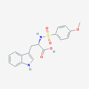 N-[(4-methoxyphenyl)sulfonyl]tryptophan