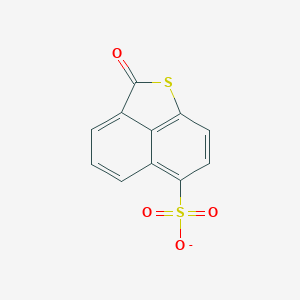 molecular formula C11H5O4S2- B229857 2-oxo-2H-naphtho[1,8-bc]thiophene-6-sulfonate 