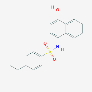 N-(4-hydroxy-1-naphthyl)-4-isopropylbenzenesulfonamide