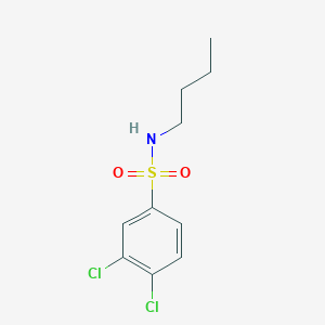 molecular formula C10H13Cl2NO2S B229883 N-butyl-3,4-dichlorobenzenesulfonamide 