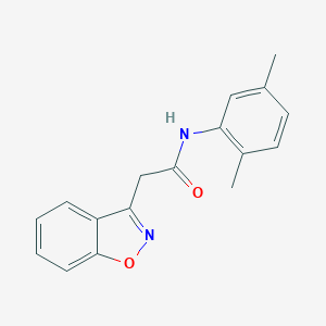 2-(1,2-benzisoxazol-3-yl)-N-(2,5-dimethylphenyl)acetamide