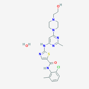 molecular formula C22H28ClN7O3S B000230 Dasatinib CAS No. 863127-77-9