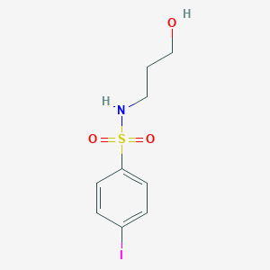 N-(3-hydroxypropyl)-4-iodobenzenesulfonamide