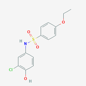 N-(3-chloro-4-hydroxyphenyl)-4-ethoxybenzenesulfonamide