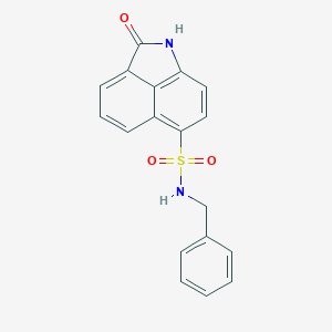 N-benzyl-2-oxo-1,2-dihydrobenzo[cd]indole-6-sulfonamide