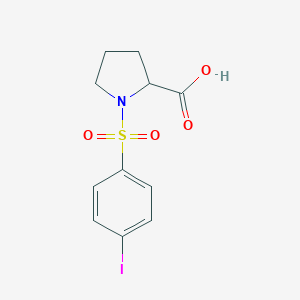 1-[(4-Iodophenyl)sulfonyl]proline