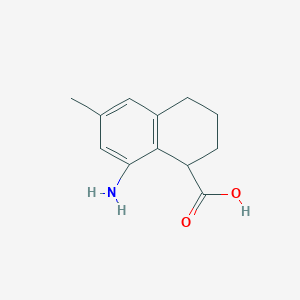 B023023 8-Amino-6-methyl-1,2,3,4-tetrahydronaphthalene-1-carboxylic acid CAS No. 107757-20-0