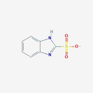 molecular formula C7H5N2O3S- B230279 1H-benzimidazole-2-sulfonate 